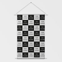 Banner Personalizado Backdrop Seu Logo Seu Nome Fundo Completo