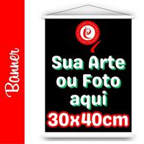 Banner Personalizado ou com sua arte 30x40cm tamanho P