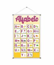 Banner pronto Alfabeto BA 153 medida 45x70 cm arte pronta Banner pronto Alfabeto BA 153 medida 45x70 cm arte pronta