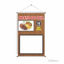 Banner pronto Almoço/Cardápio do Dia BA 319 medida 45x70 cm arte pronta Banner pronto Almoço/Cardápio do Dia BA 319 medida 45x70 cm arte pronta