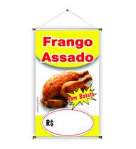 Banner pronto Assado REF 022 medida 45x70 cm (arte Pronta)