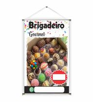 Banner pronto Brigadeiro BA 136 medida 45x70 cm arte pronta Banner pronto Brigadeiro BA 136 medida 45x70 cm arte pronta
