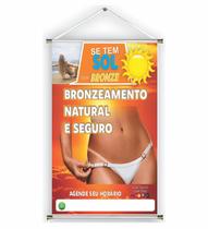 Banner pronto Bronzeamento BA 065 medida 45x70 cm arte pronta Banner pronto Bronzeamento BA 065 medida 45x70 cm arte pronta