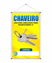 Banner pronto Chaveiro BA 093 medida 45x70 cm arte pronta Banner pronto Chaveiro BA 093 medida 45x70 cm arte pronta