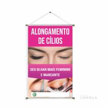Banner pronto Cílios BA 109 medida 45x70 cm arte pronta Banner pronto Cílios BA 109 medida 45x70 cm arte pronta