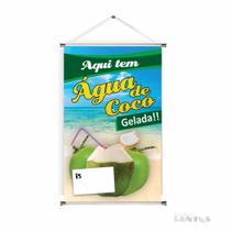 Banner pronto Coco BA 257 medida 45x70 cm arte pronta Banner pronto Coco BA 257 medida 45x70 cm arte pronta