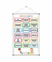 Banner pronto Combinados BA 179 medida 45x70 cm arte pronta Banner pronto Combinados BA 179 medida 45x70 cm arte pronta