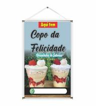 Banner pronto Copo Bolha e Felicidade BA 140 medida 45x70 cm arte pronta Banner pronto Copo Bolha e Felicidade BA 140 medida 45x70 cm arte pronta