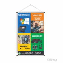 Banner pronto Informática BA 472 medida 45x70 cm arte pronta Banner pronto Informática BA 472 medida 45x70 cm arte pronta