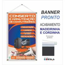 Banner pronto Informática BA 474 medida 45x70 cm arte pronta
