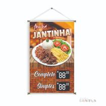Banner pronto Jantinha BA 560 medida 45x70 cm arte Pronta Banner pronto Jantinha BA 560 medida 45x70 cm arte Pronta