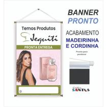 Banner pronto Jequiti BA 360 medida 45x70 cm arte pronta Banner pronto Jequiti BA 360 medida 45x70 cm arte pronta