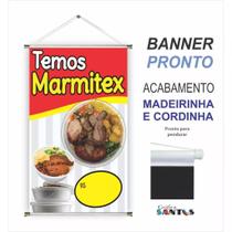 Banner pronto Marmitex BA 335 medida 45x70 cm arte pronta Banner pronto Marmitex BA 335 medida 45x70 cm arte pronta