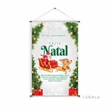 Banner pronto Natal BA 631 medida 45x70 cm arte Pronta Banner pronto Natal BA 631 medida 45x70 cm arte Pronta