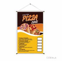 Banner pronto Pizza Cone BA 280 medida 45x70 cm arte pronta Banner pronto Pizza Cone BA 280 medida 45x70 cm arte pronta