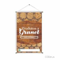 Banner pronto Produtos Naturais BA 303 medida 45x70 cm arte pronta Banner pronto Produtos Naturais BA 303 medida 45x70 cm arte pronta