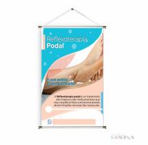 Banner pronto Reflexologia BA 602 medida 45x70 cm arte Pronta