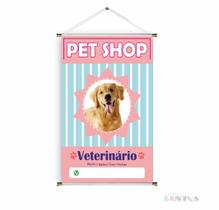 Banner pronto Veterinário BA 278 medida 45x70 cm arte pronta Banner pronto Veterinário BA 278 medida 45x70 cm arte pronta