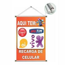 Banner Recarga Celular Tamanho 100X65Cm B41