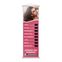 Banner Salão de Beleza Corte Escova Cabeleireiro 100x30cm