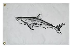 Banner TaylorMade Fisherman's Catch Boat Flag Shark