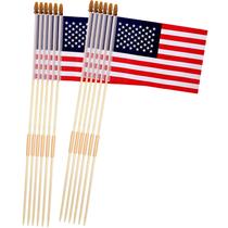 Banner Uelfbaby Pacote com 12 Bandeiras Americanas 20x30cm Banner Uelfbaby Pacote com 12 Bandeiras Americanas 20x30cm