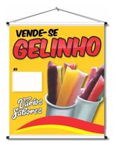 Banner Vende Se Gelinho - Cartaz Gelinho - new face! comunicação visual