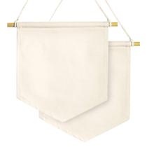 Banners de tela de parede Anley Blank Fabric Blank (2 unidades) Banners de tela de parede Anley Blank Fabric Blank (2 unidades)