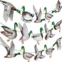 Banners iPartyFun Mallard Duck para decoração de festa de caça Banners iPartyFun Mallard Duck para decoração de festa de caça