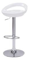 Banqueta Ajustavel Branca Meia Lua 98x83x38cm Suporta 100kg Banqueta Ajustavel Branca Meia Lua 98x83x38cm Suporta 100kg
