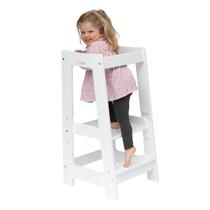 Banqueta Ajustável de Madeira para Crianças - Stepup Baby Birch Wood