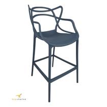 Banqueta Allegra Top Chairs Azul Petróleo