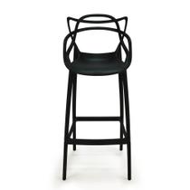 Banqueta Alta Allegra Design Cozinha Bancada Preto Banqueta Alta Allegra Design Cozinha Bancada Preto