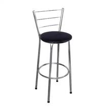 Banqueta Alta Banco Com Encosto Para Balcão Bancada Bar Cozinha Bistro Area Gourmet Banqueta Alta Banco Com Encosto Para Balcão Bancada Bar Cozinha Bistro Area Gourmet