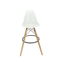 Banqueta Alta ColmeiaCharles Eames Eiffel 133PPF BRANCA
