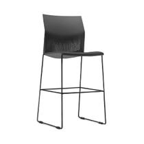 Banqueta Alta Connect - Preta
