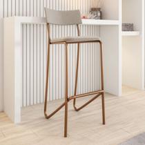 Banqueta Alta Cozinha Balcão 1747 Carraro Areia Rose Banqueta Alta Cozinha Balcão 1747 Carraro Areia Rose