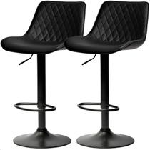 Banqueta Alta Cozinha Bar Balcão Para Bancada Encosto Kit 02 prime.office P060 Banqueta Alta Cozinha Bar Balcão Para Bancada Encosto Kit 02 prime.office P060