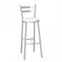 Banqueta Alta Cromada Verona