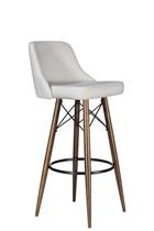 Banqueta Alta Eames BQ010 Linho Cercatto