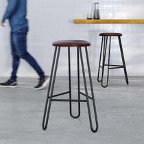 Banqueta Alta Ginger AA: 74cm C/04 Un. BQGI74.4 Areia Light City