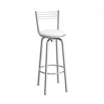 Banqueta Alta Giratória com Encosto Espanha