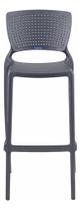 Banqueta Alta Plastico 104cm Cinza Safira Tramontina Banqueta Alta Plastico 104cm Cinza Safira Tramontina