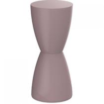 Banqueta Alta Polipropileno sem Encosto Bery Rosa/Calla Rose