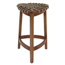 Banqueta Alta Siriú Nacional Móveis 65 cm (Alt) Madeira Tauari Pinhão Assento Corda Náutica Nude Banqueta Alta Siriú Nacional Móveis 65 cm (Alt) Madeira Tauari Pinhão Assento Corda Náutica Nude