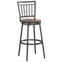 Banqueta American Woodcrafters Filmore Slate Grey