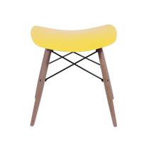 Banqueta Baixa Eames Amarela - OR-1141