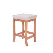 Banqueta Baixa em Madeira Maciça Toquio