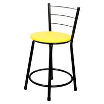 Banqueta Baixa Epoxi Preta Banqueta Baixa Epoxi Preta