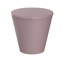 Banqueta Baixa Polipropileno sem Encosto Fluo Rosa/Calla Rose Banqueta Baixa Polipropileno sem Encosto Fluo Rosa/Calla Rose